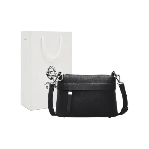 Old Man's Head Сумка через плечо из натуральной коровьей кожи женская многоцветная