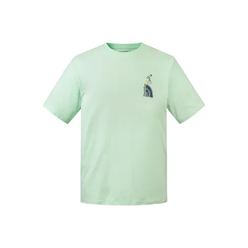 THE NORTH FACE T-Shirt Unisex Light Aqua Green