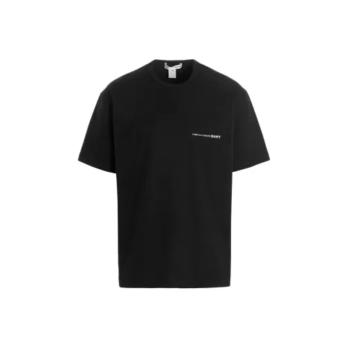 COMME DES GARCONS SHIRT Черная мужская футболка T-рубашка