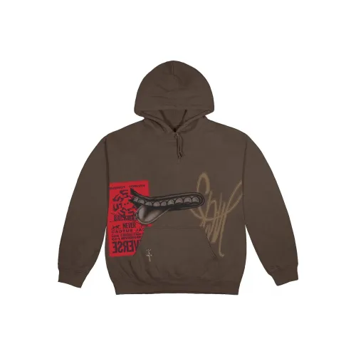 TRAVIS SCOTT Коричневый Унисекс Свитшоты