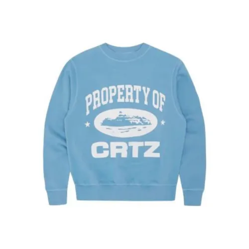 Corteiz Светло-синий Унисекс Свитшоты