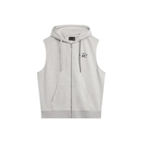 LINING Sports Life Collection Толстовка Унисекс Фотиния Серый Светлый Дымчатый Серый