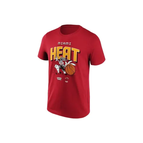 NBA x Fanatics Branded Miami Heat Miami Heat Looney Tunes Bugs Bunny T-Shirt Мужской Красный