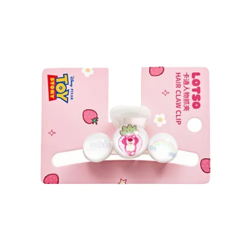 Disney Strawberry Bear Series Акриловые заколки для волос Женские