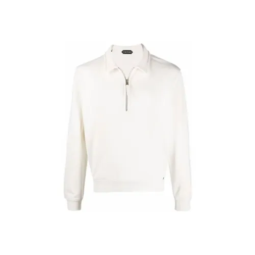 TOM FORD Белый Мужской Свитшот