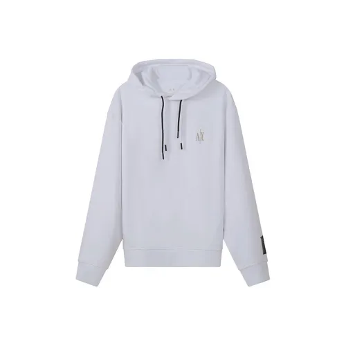 ARMANI EXCHANGE Белый Мужской Свитшот