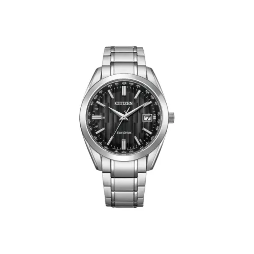 CITIZEN Collection Солнечный Кварцевый Механизм Супер Титан Ремешок Часы 40 мм Мужские Часы Черный Циферблат