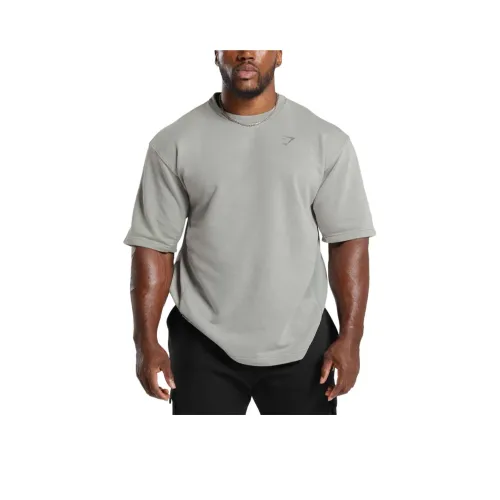 GYMSHARK T-Shirt Мужской Дымчатый Серый