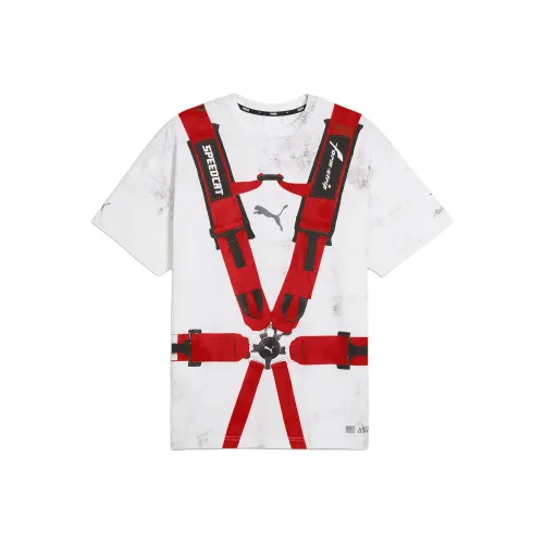Puma x A$AP ROCKY совместная модель T-рубашка мужская белая