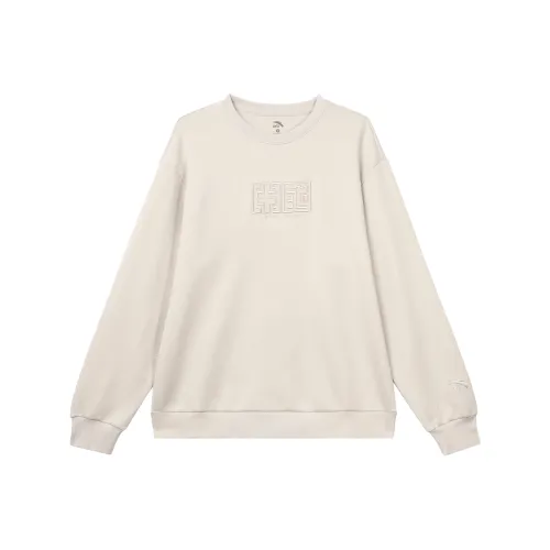 ANTA Свитшот Унисекс Нефритовый Серый