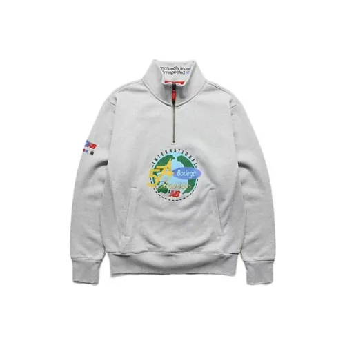 New Balance совместный бренд Серый Мужской Свитшот