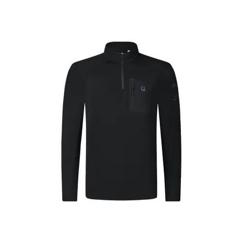 FILA Темно-черные Мужские T-рубашки