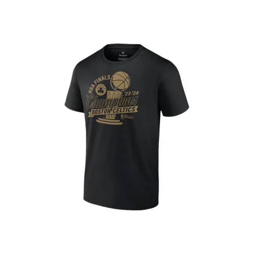 NBA Fanatics Boston Celtics Т-рубашка Мужская Черная