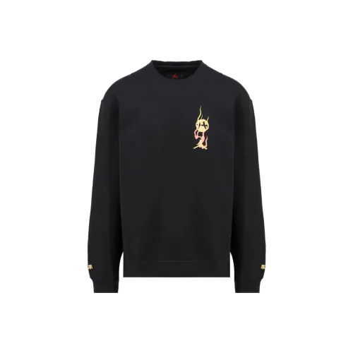 Jordan Brand x Rui Hachimura Черный Мужской Свитшот