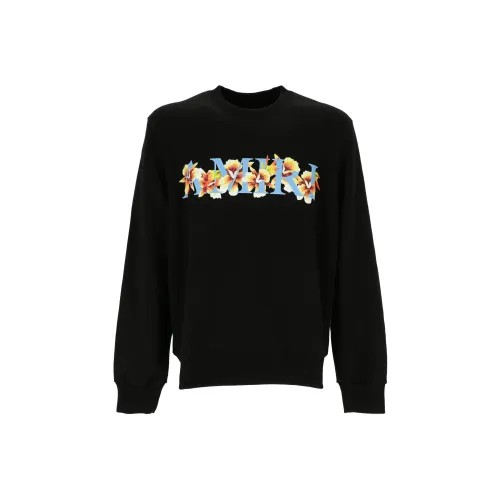 AMIRI Мужские черные свитшоты