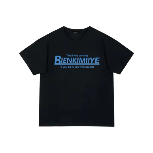 BIENKIMIIYE Черная унисекс футболка