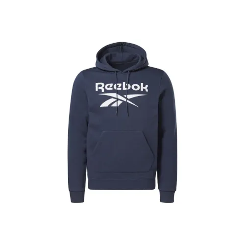 Reebok Толстовка Мужская Темно-Синяя