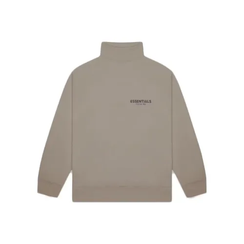 Fear Of God Essentials Шалфейный Средний воротник Толстовка Тауповый Толстовка Унисекс Тауповый