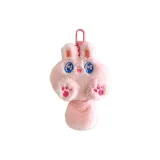 Розовый плюшевый кролик