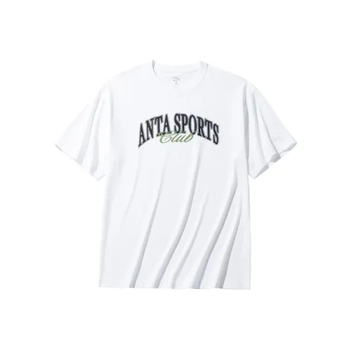 ANTA T-Shirt Мужская Снежно-Белая