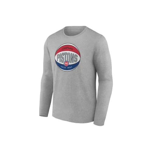 NBA x Fanatics Detroit Pistons Футболка Мужская Серого цвета