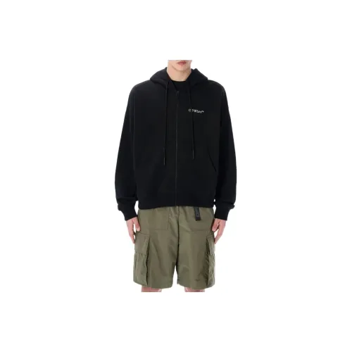 Off Белый SS22 Черный Мужские Толстовки