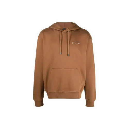 Jacquemus Свитшот Унисекс Коричневый