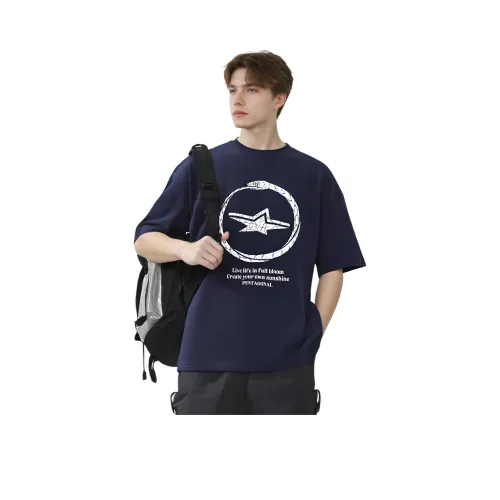 PENTAGONAL HEART Stepping Star Dream Series Круглый вырез Рубашка Унисекс