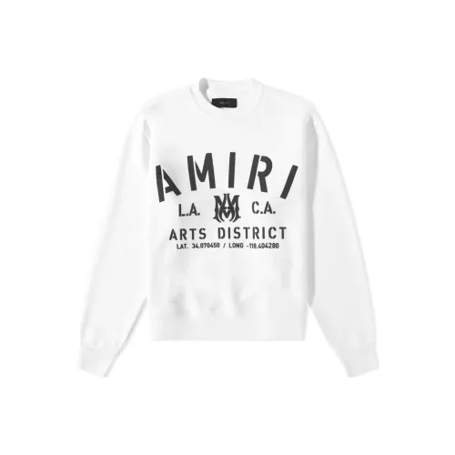 AMIRI Белый Мужской Свитшот