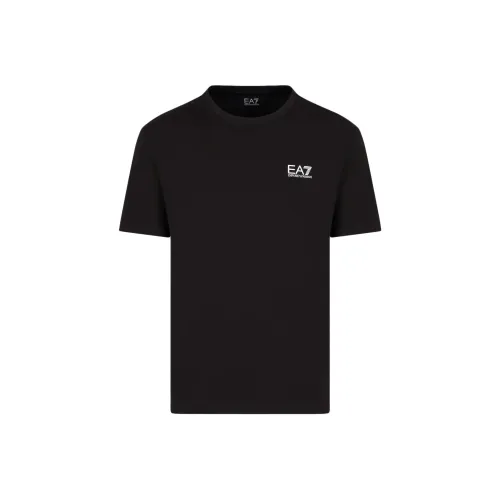 EMPORIO ARMANI EA7 T-Shirt Мужской Черный