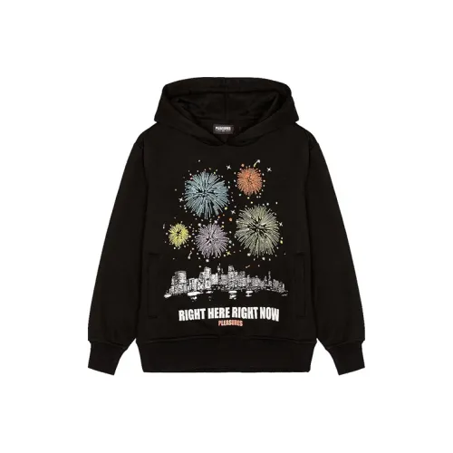 PLEASURES Black Унисекс Свитшоты