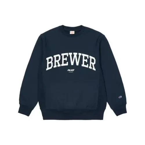 Дворцово-синий унисекс свитшоты