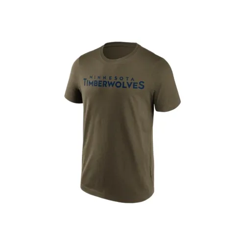 NBA Minnesota Timberwolves T-Shirt Мужская Армейский Зеленый