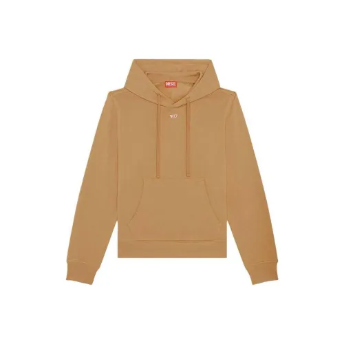 DIESEL Коричневый Мужской Свитшот