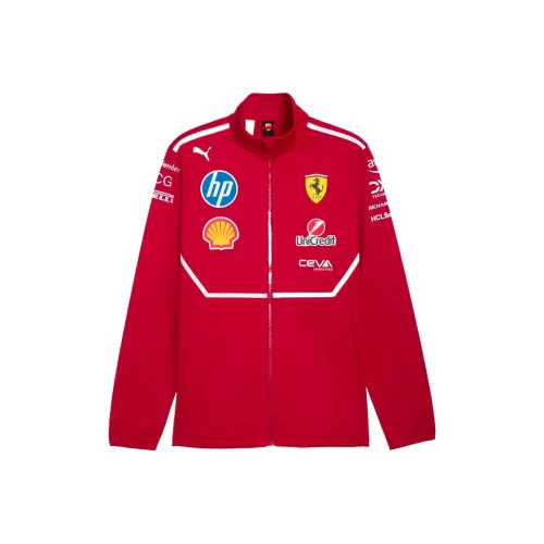 PUMA TEAM Темный цвет Вишня Мужские Куртки