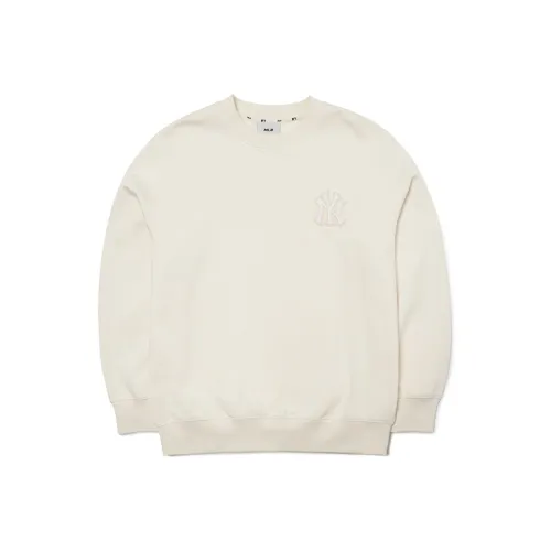 Mlb Base Logo Крем Унисекс Свитшоты