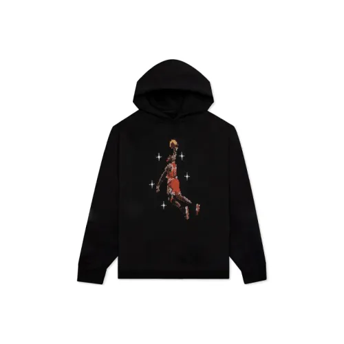 Джордан Черный Мужской Свитшот