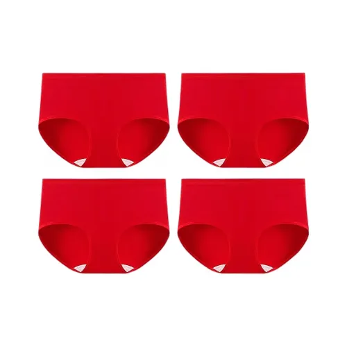 H YXIANG Нижнее белье Женское 4 штуки красное