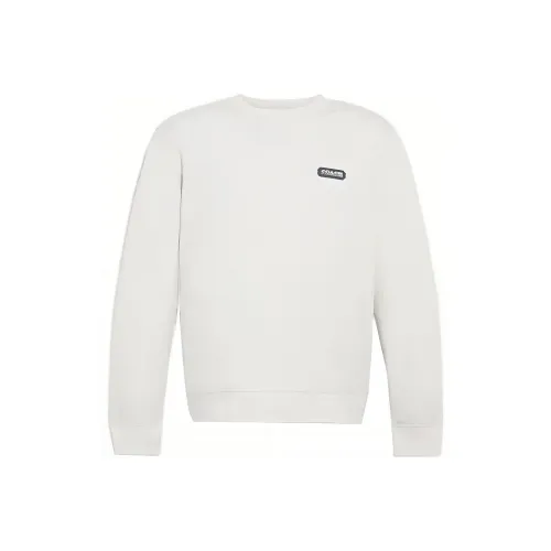 COACH Белый Мужской Свитшот