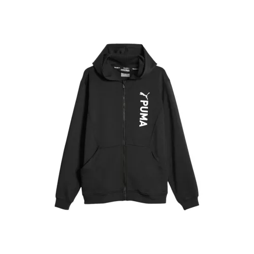 PUMA FIT DOUBLE Черные Мужские Свитшоты
