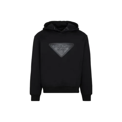 PRADA SS22 Свитшот Мужской Черный