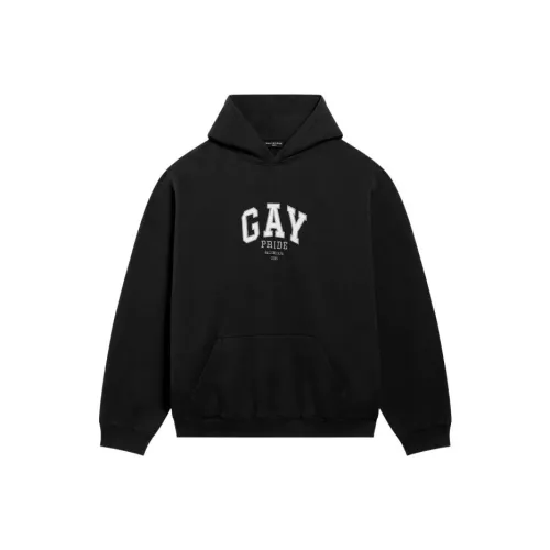 Balenciaga Мужские черные свитшоты