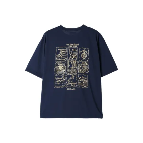 Columbia совместный бренд Кедровый Trail BUCK T Рубашка Мужская Морской синий 464