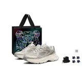 Кактус Коричневый/Серый (Черный Тигр Подарочная Сумка + Звезды Брелок для Обуви)