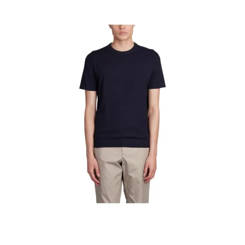 THEORY Синий Мужская T-Рубашка