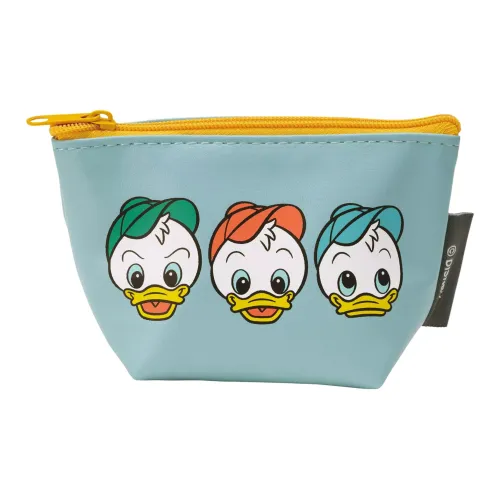 Disney Синтетическая кожа Кошелек для монет Мини Женский Светло-синий и Многоцветный