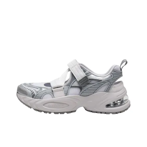 Skechers Уличная обувь для горных походов, серо-серебристая, женская