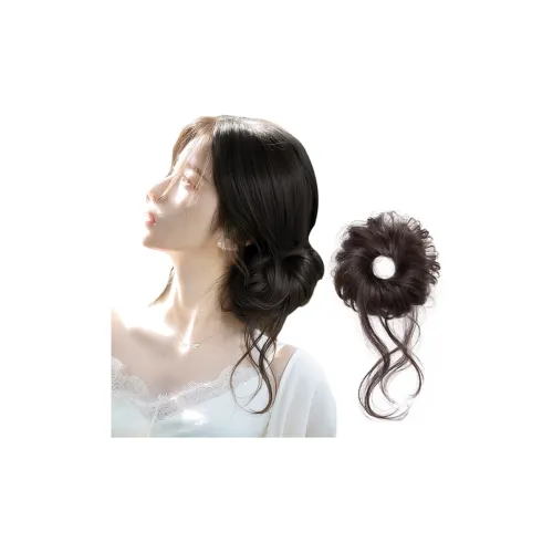 QIYEXUE Дракон Кисточка Заколка Цветочный дизайн Цветочная почка Резинка для волос Парики