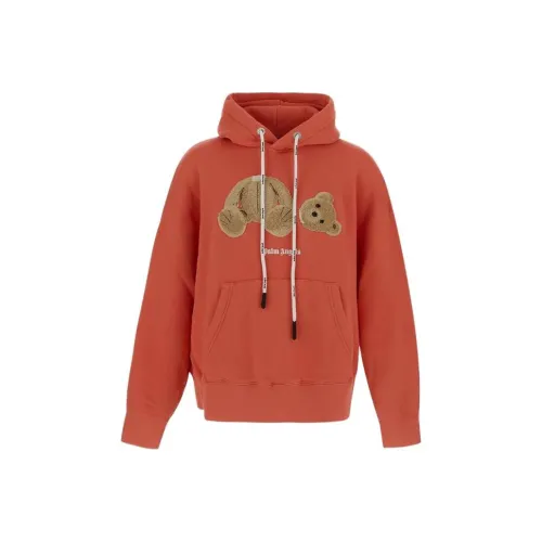 PALM ANGELS Кораллово-оранжевый Мужской Свитшот