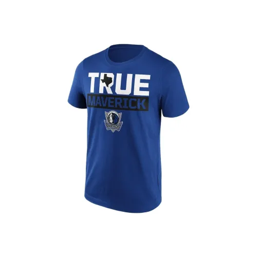NBA Dallas Mavericks Fanatics T-Shirt Мужской Синий